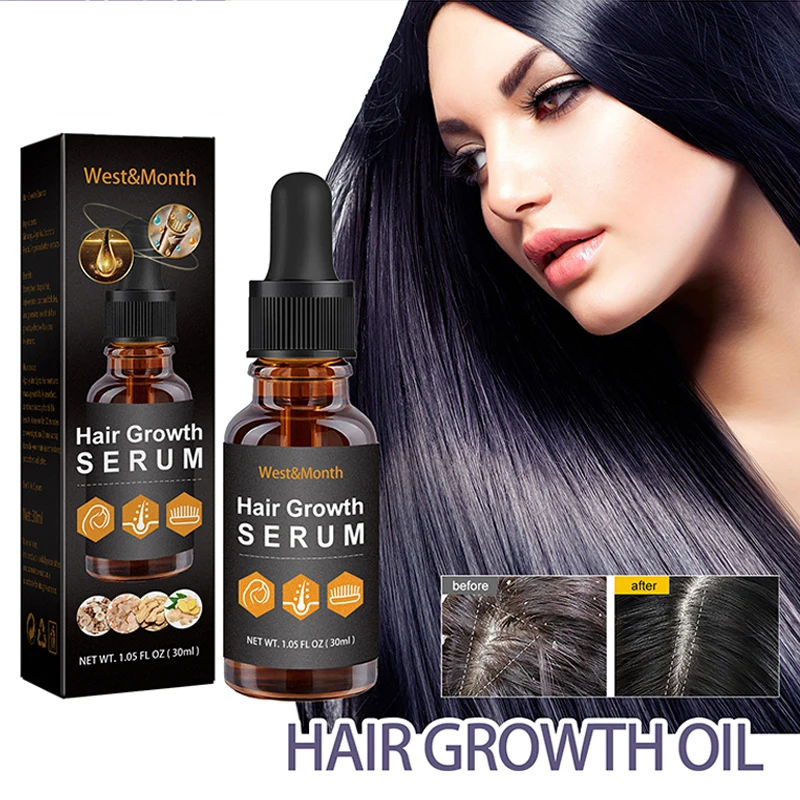 

1bottle Anti Hair Loss Essence Oil Hair Growth Serum Hair Nourishing Hair Care Long-lasting Nourishing New Hair Care Oil Dye Dry