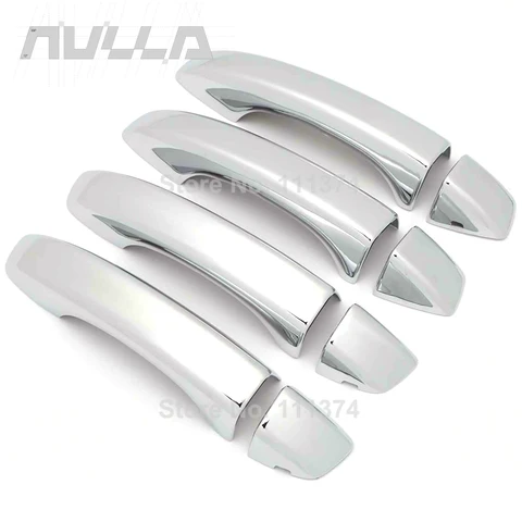 Накладки на дверные ручки из АБС-пластика под карбон для MG MG5, 5 HS, ZS, EV, EZS, ZX, ZST, VS 2017, 2018, 2020, 2021, 2022, 2023, 2024