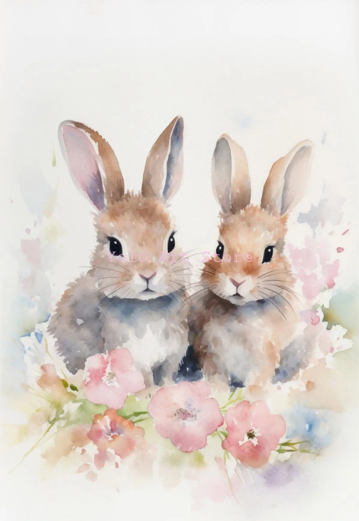 

Настенная картина "Весенний кролик" на холсте