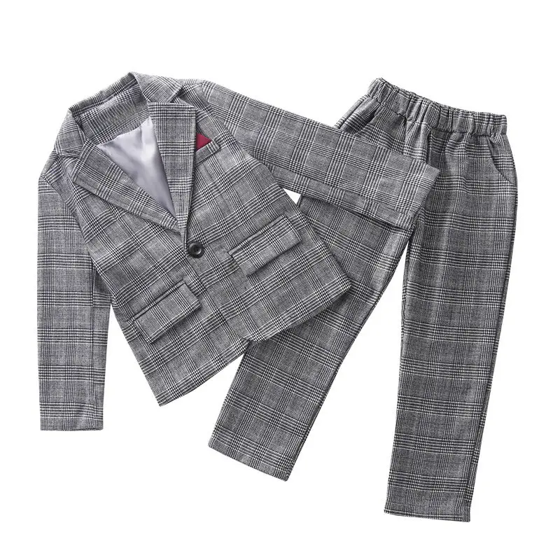 Girls School Clothes Plaid Pattern Teenage Girls Clothing Casual Clothes For Girls Blazer Kids Girls Clothes Set 6 8 10 12 Years
