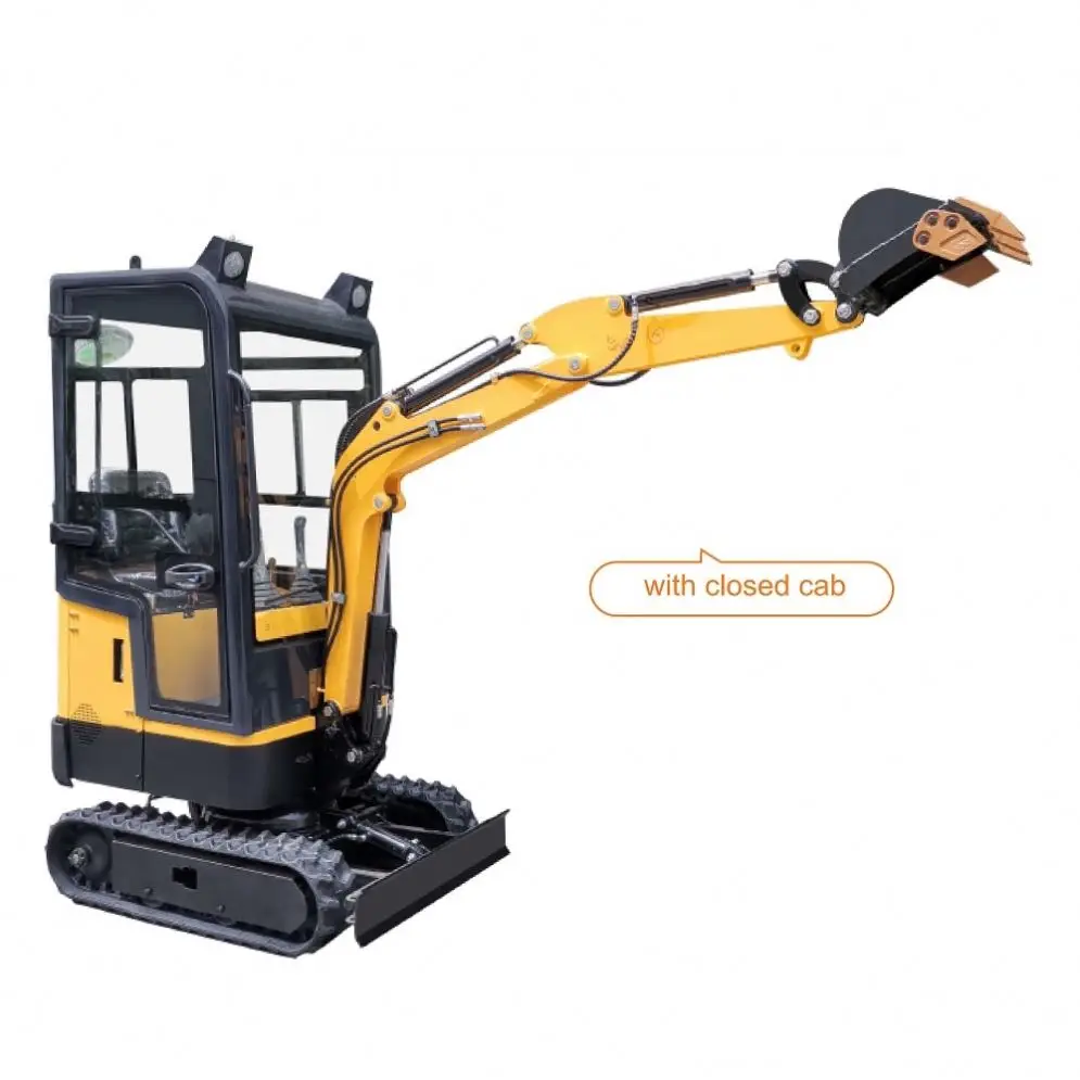 

EPA Engine Hot Sales Small Farm Crawler Micro Mini Excavator 1 Ton For Sales ZZH-10