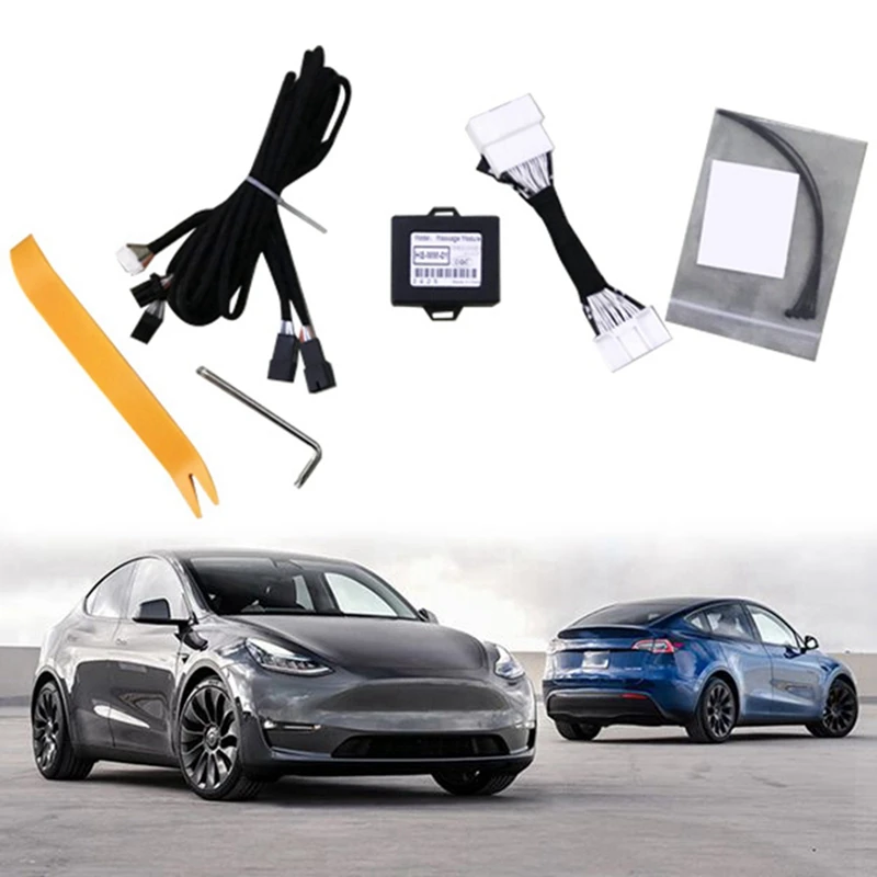 

Car Seats Massage Mode Air Seat Massager Anti-Drowsy Reminder Fit For Tesla Model 3 Model Y
