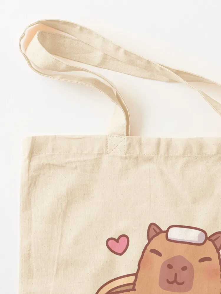 Симпатичная капибара и утки расслабляющая в горячей ванне большая сумка женские