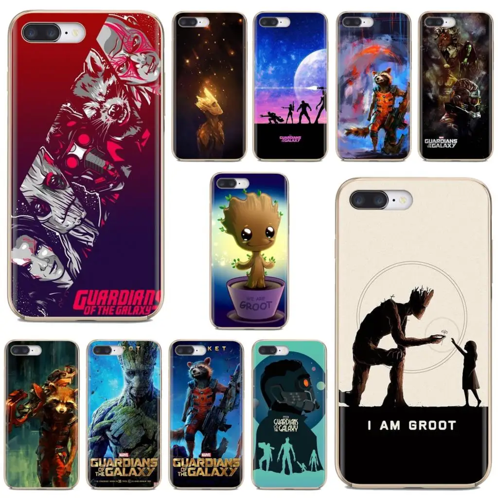Мягкий чехол с героями Marvel из фильма стражи Галактики для Oppo realme 6 7 i c3 Huawei Mate 20 9 10 40