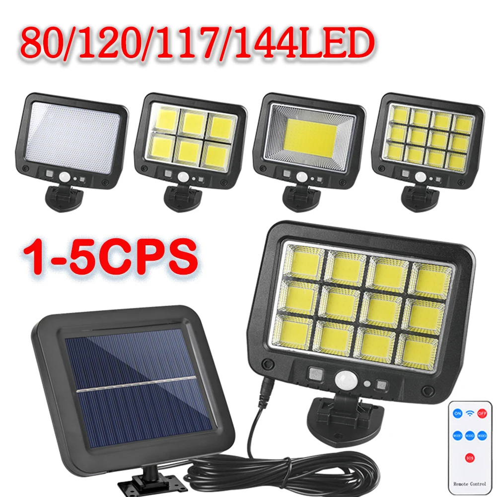 

Уличные светодиодные лампы, фонарь с солнечной батареей, водонепроницаемый датчик движения, 3 режима освещенности, для сада, внутреннего дворика, дорожек, двора, 1-5 шт.