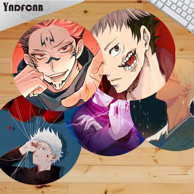 Круглая большая рекламная настольная подставка для мыши 22x22 см, студенческий коврик для мыши, компьютерный коврик для клавиатуры, игровой коврик для настольного компьютера, домашний декор