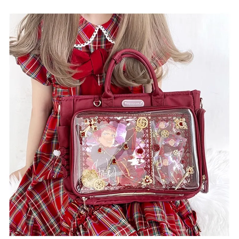 Новые элегантные бандажные сумки Ita Bag для девочек, нейлоновые сумки через плечо большой емкости, женская качественная кукольная сумка Сумка Bolsos (art.: 3920cf8b8a95d) - 3920cf8b8a95d