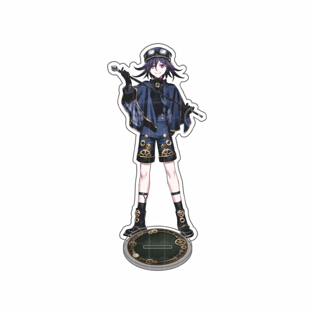 Фото Акриловая фигурка-подставка в стиле стимпанк Danganronpa, 15 см, Хаджиме Хината, Шуичи Сайхара, Чиаки Нанами, Селестия Люденберг, брелок, подарок. №5