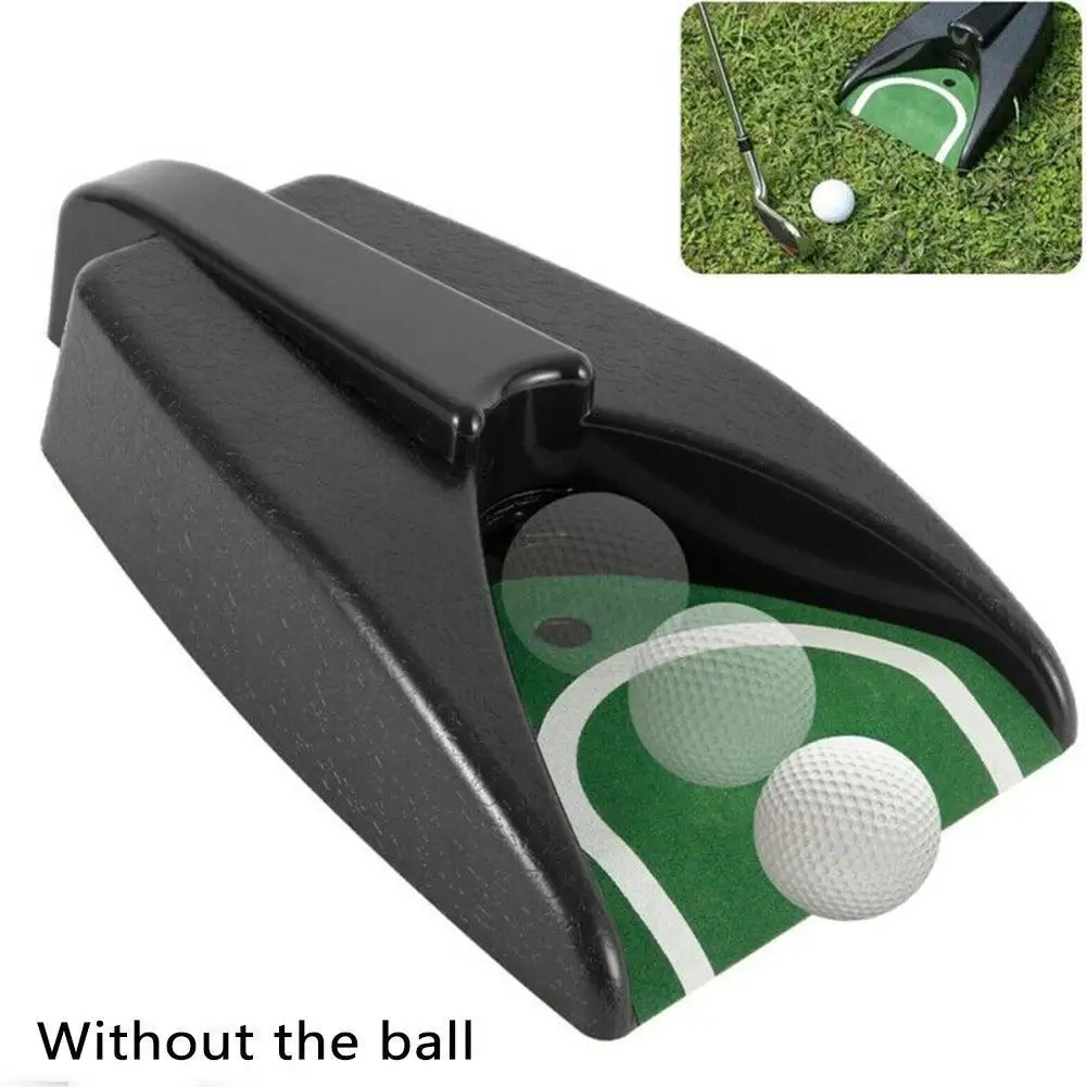 

2021 Golf Automatic Return Ball Cup Golf Putter Training Aids Indoor / Office Golf Return Practice For Putting Trainers