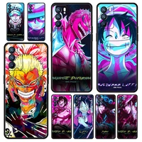 one piece cartoon art phone case for oppo reno7 se reno6 z 5g find x5 pro a54 a53 a52 a9 2020 a95 a16 a76 a74 a12 silicone cover