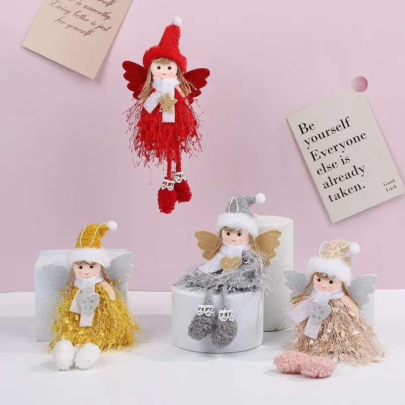 

Рождественская Кукла-Ангел рождественские украшения для дома, Рождественское украшение, Рождество, Новый Год, домашний декор