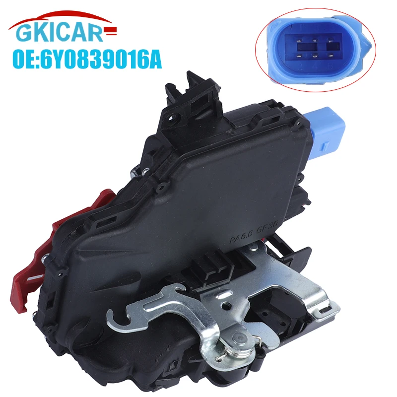 6Y0839016A 6-контактный задний правый механизм замка двери 6 Pns привод в сборе для поло