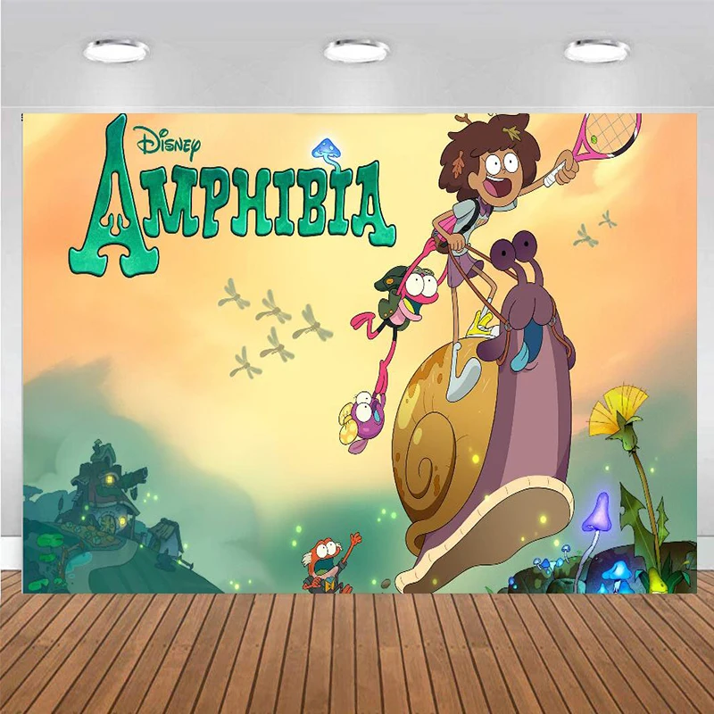 Фон для фотографий амфибия мультфильм