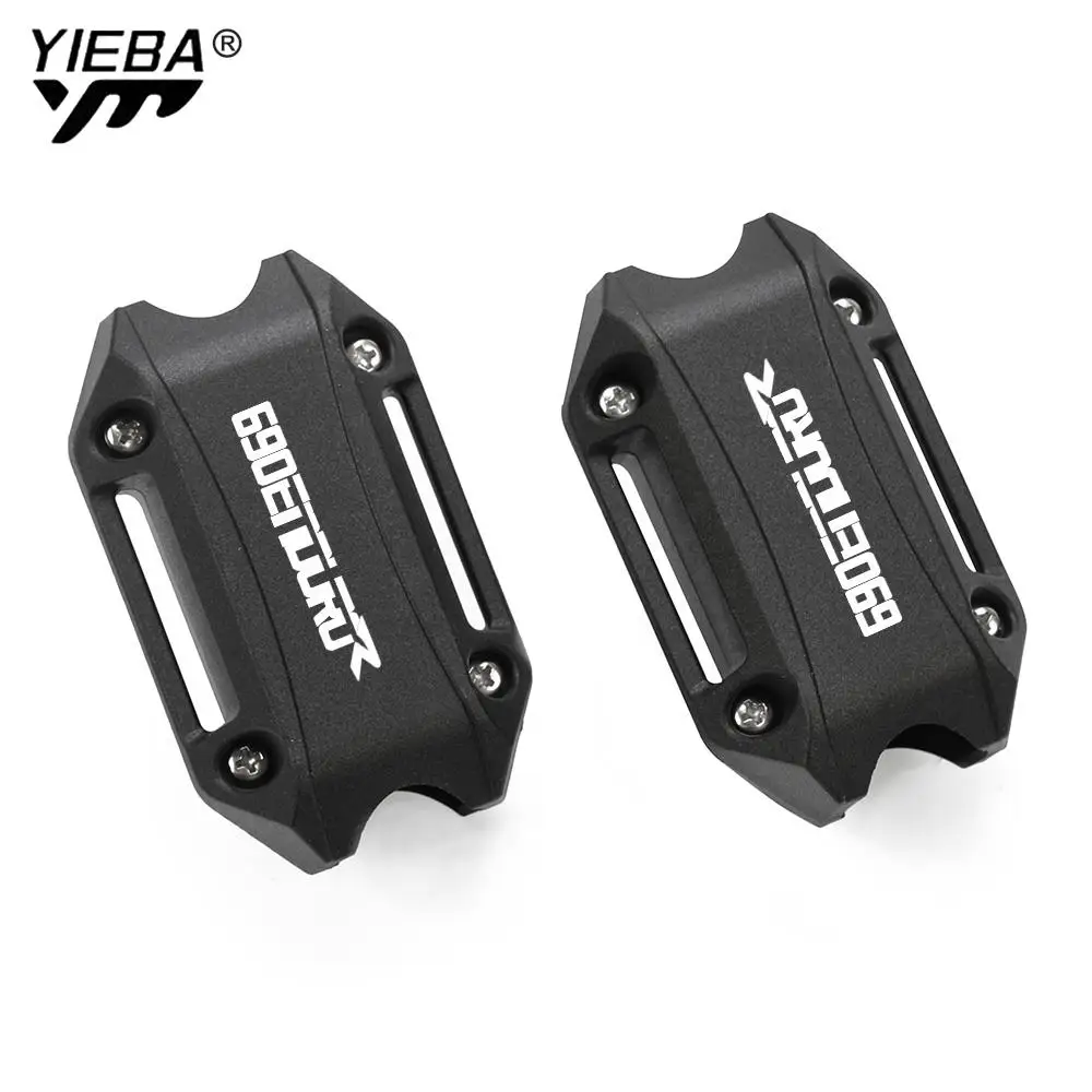 

Motorcycle Crash Bar Bumper Engine Guard Protection Decorative Block For 660SUPERMOTO 690ENDURO 690ENDUROR 690 EnduRoR 2014-2017