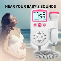 household doppler pregnancy portable ultrasound baby heart rate monitor fetal doppler meter detector grossesse moniteurs