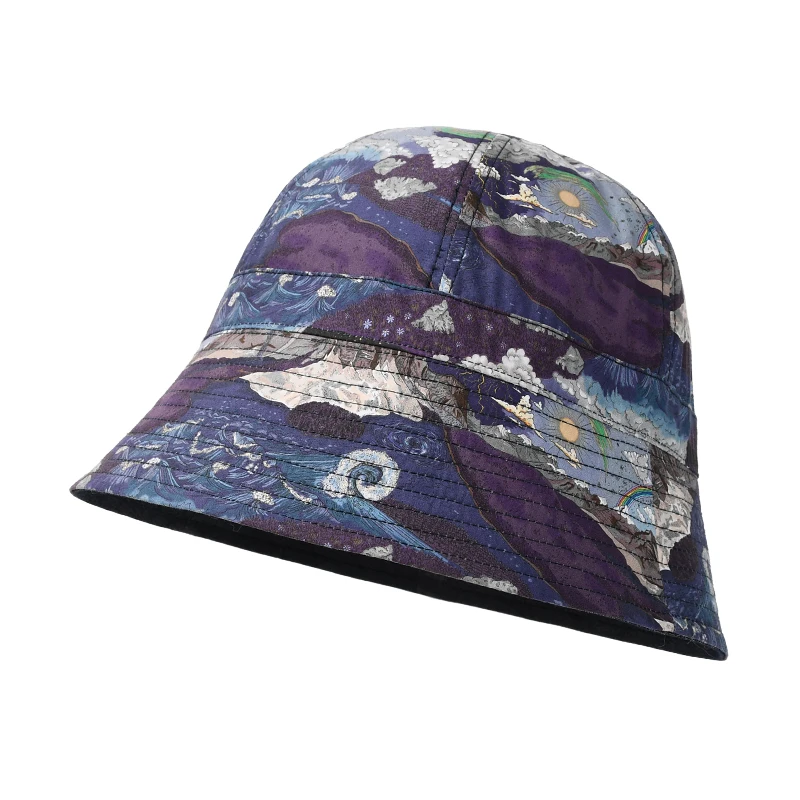 Klrmor японская модная двусторонняя универсальная панама маленькая женская