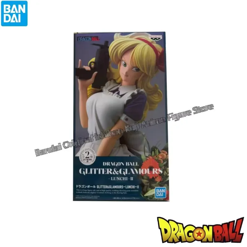 Фото В наличии: Оригинальная коллекционная фигурка-статуэтка Bandai (Ланч, Бульма) из аниме Dragon Ball, модель Garage Kit, в оригинальной коробке. №5