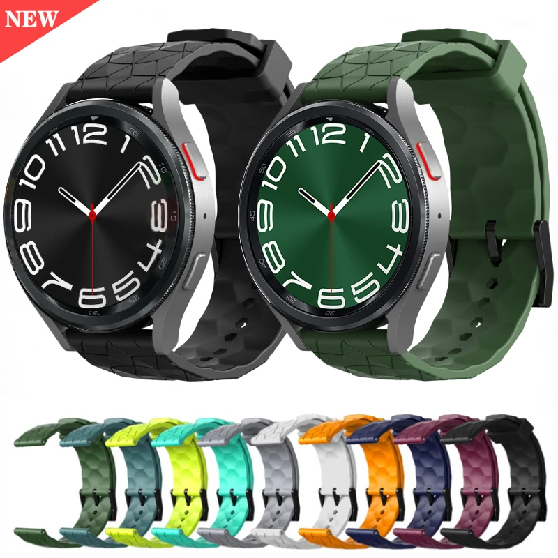 

22mm 20mm silicone strap For Samsung Galaxy watch 6 5 4 3 Amazfit GTR Sports Watch Replacement Bracelet For Huawei watch 4/GT4/3