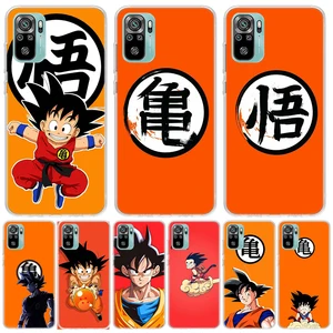 Dragon Ball Son Goku Phone Case For Xiaomi Redmi Note 10 11 9 8 10S 11S 11T 11E Pro 9T 9S 8T 7 6 5 5