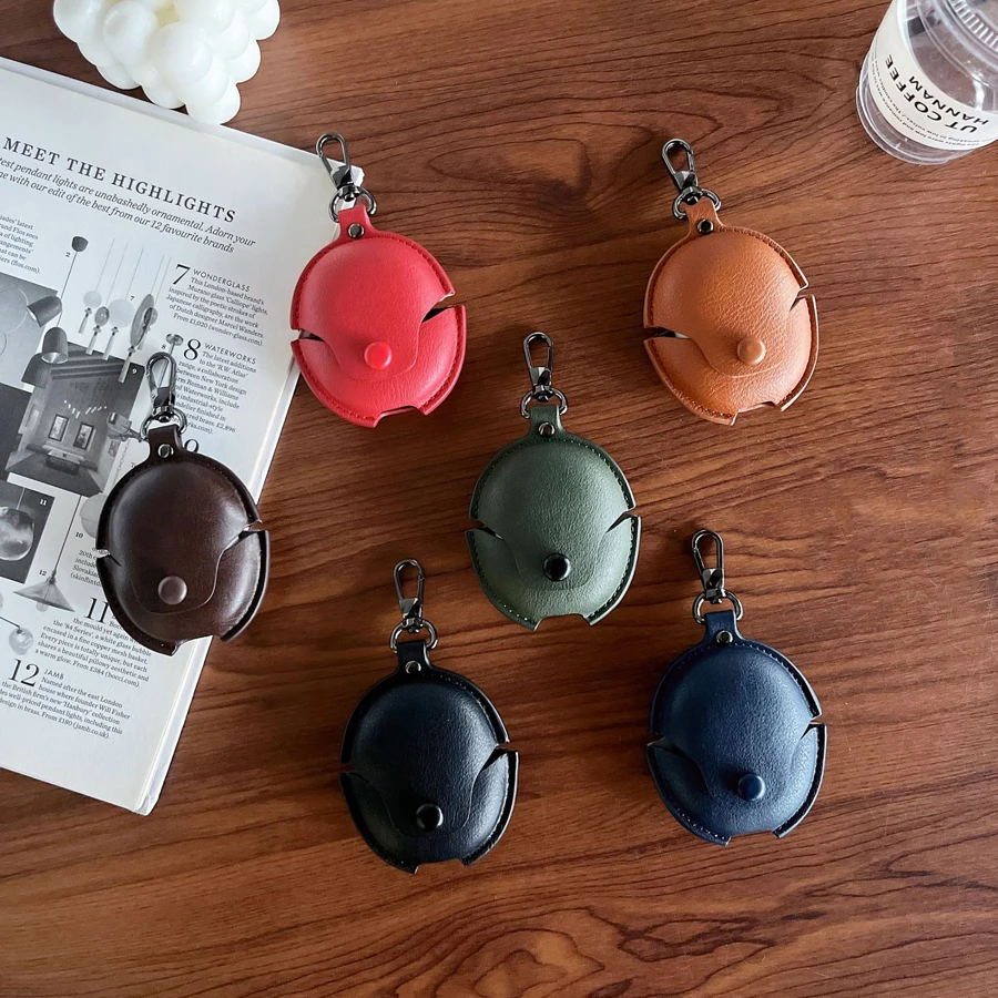 

Кожаный защитный чехол для наушников Huawei Freebuds 5, защитный чехол для Huawei Freebuds 5i/4i/4/Pro, чехол, аксессуары