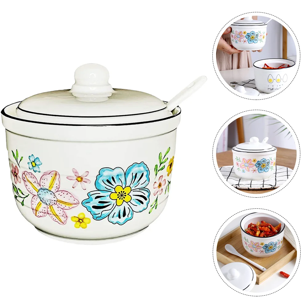 

Bacon Grease Oil Container Kitchen Can Cookingceramic Keeper Pot Drippings Canister Fat Frying Storage Jar Catcher Holder
