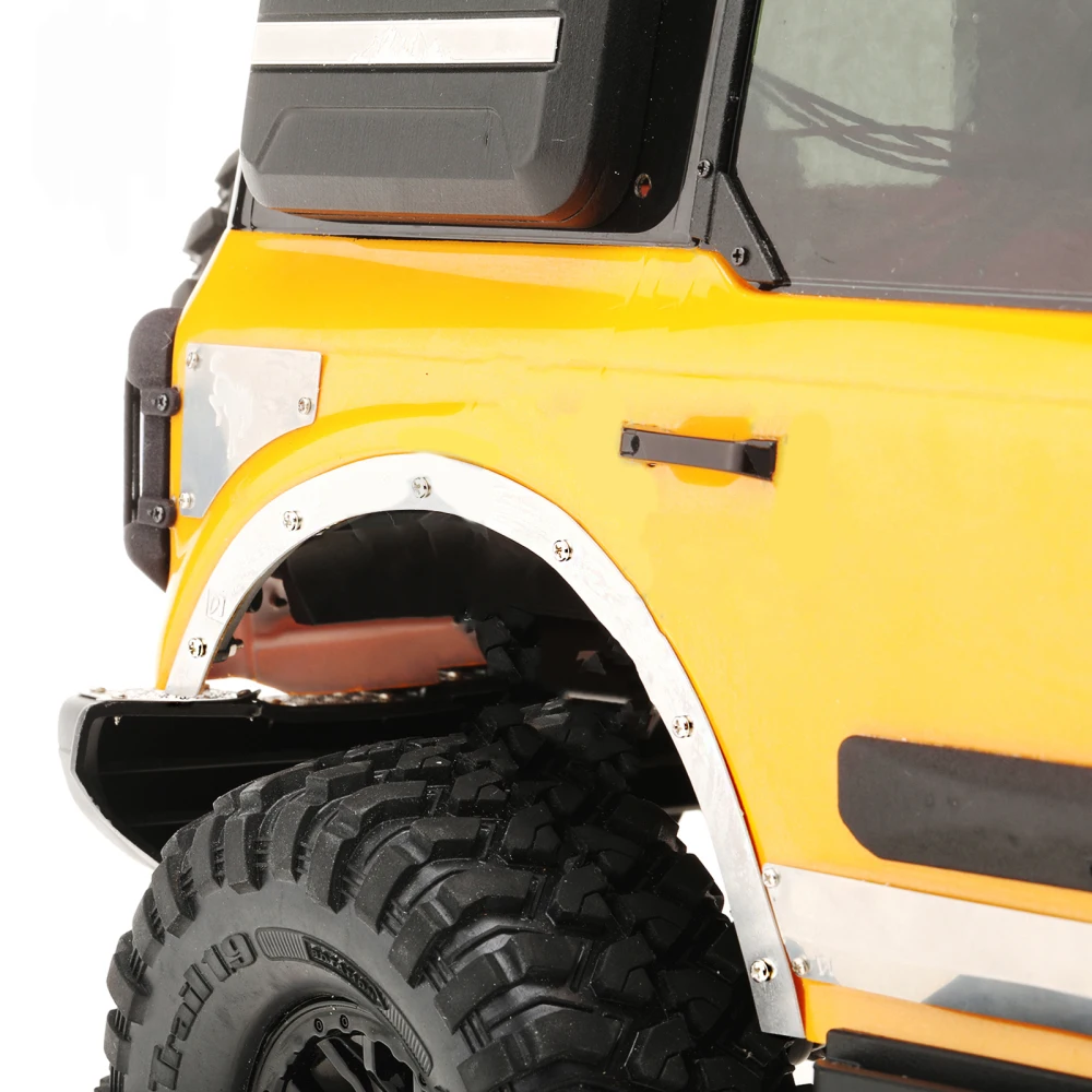 

Для модели Ford New Bronco RC, кузов автомобиля, лобовое крыло, Металлическая Имитация, декоративные колесные арки