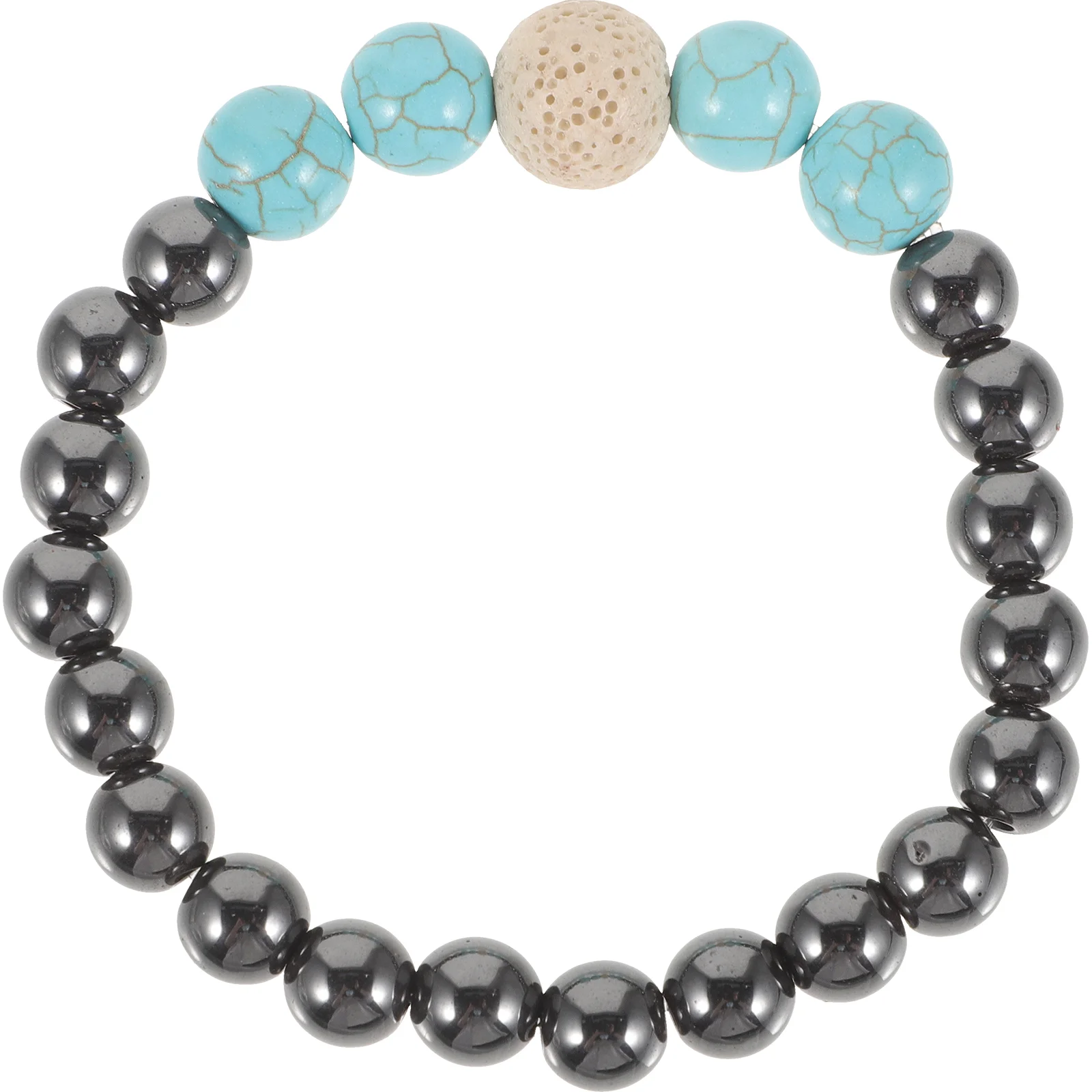 

Magnetic Bracelet Girls Beaded Hand Charm Stone Flame Bracelets Blue Pine Women Decor Men’s