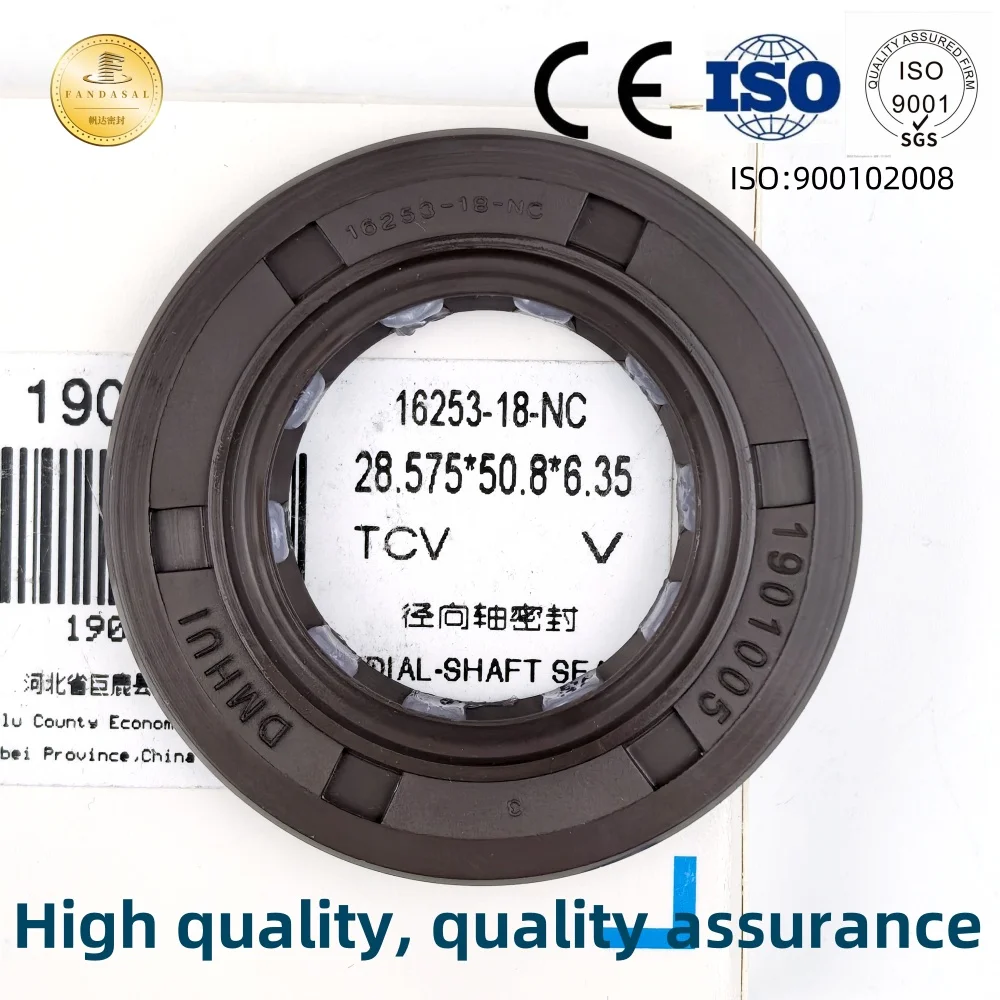 

16253-18-NC FKM 28,575*50,8*6,35 мм TCV вал высокого давления с сальником гидравлического насоса 78462, кольцевая механическая уплотнительная прокладка