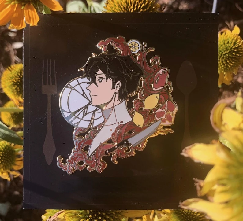 Эмалированные булавки Dead Plate Rody и Vincent