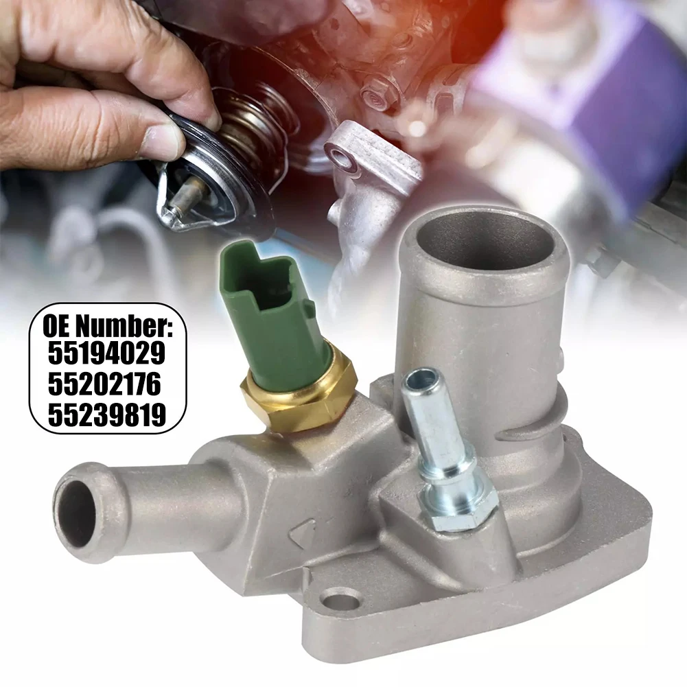 Термостат охлаждающей жидкости двигателя в сборе совместимый с Ypsilon и различными