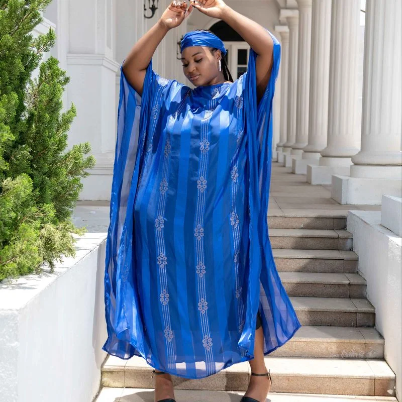 

Plus Size African Party Dresses for Women Dashiki Traditional Africa Clothes Ankara Evening Gown Abaya Dubai Kaftan Maxi Dress