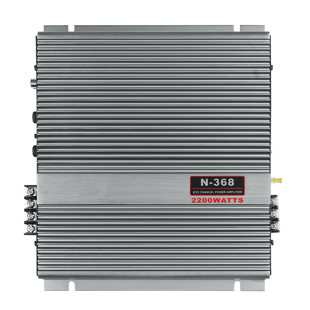 

2-канальный автомобильный усилитель, защита от короткого замыкания, усилитель питания из алюминиевого сплава, сабвуфер, автомобильные усил...