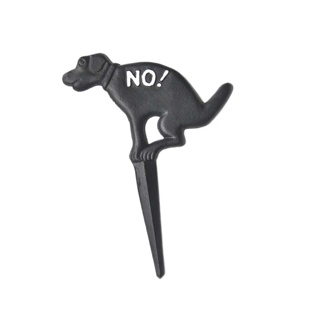 

1PC Yard Sign Dog Shaped Inserted Sign for Garden Yard Courtyard Lawn