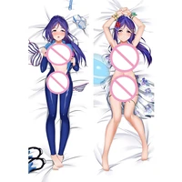 lovelivesunshine cute anime matsuura kanan pillowcase 150x50cm sexy lady peachskin body hugging pillow case cover