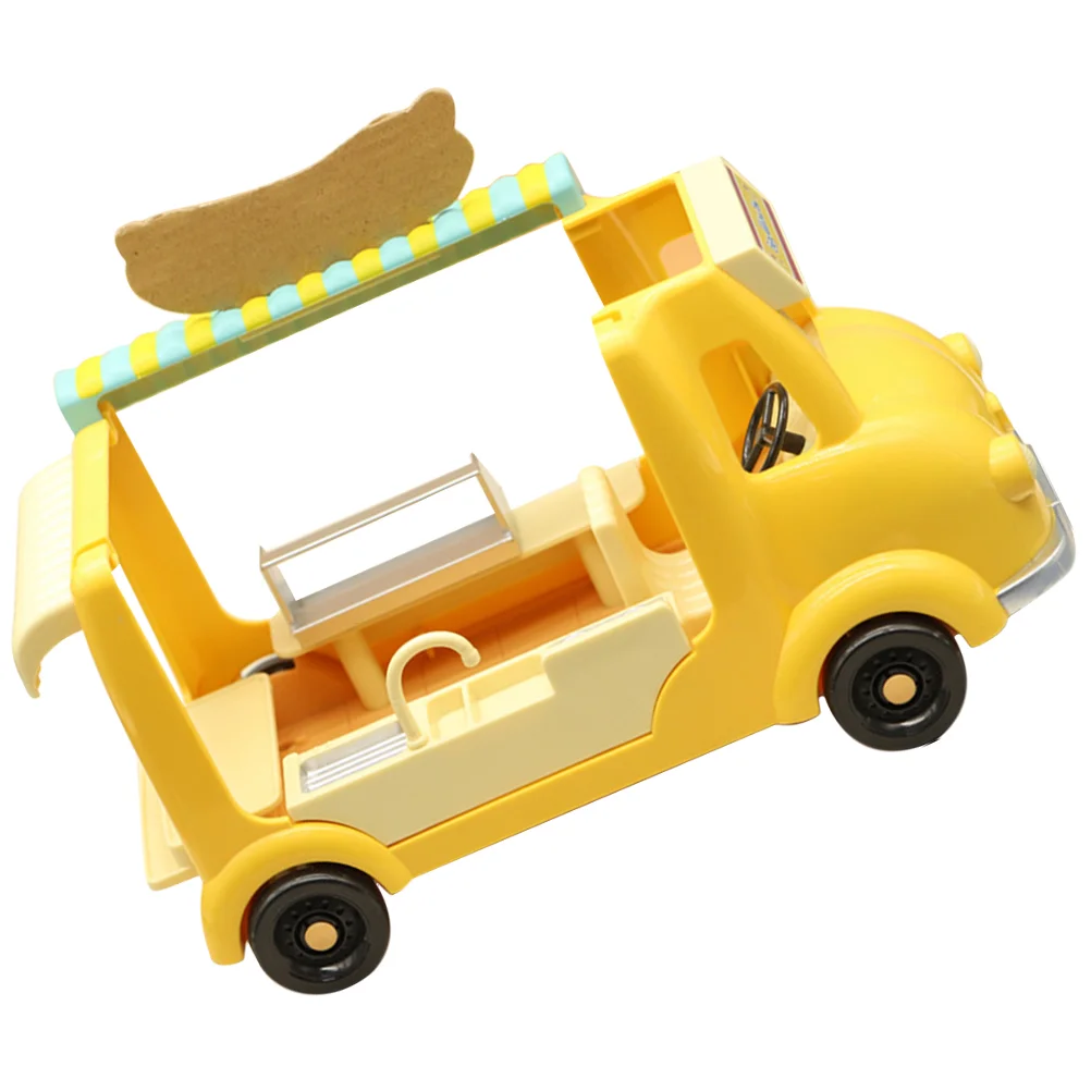 

House Supplies Portable Mini Model Wear-resistant Toy Car Food Cars Meals Toys