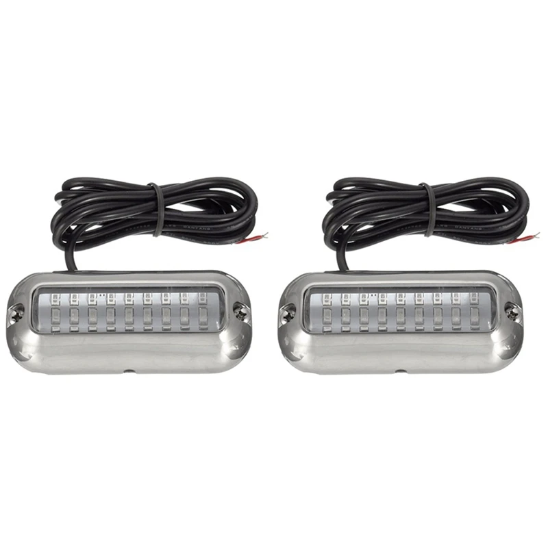 

Mini Underwater Light 27 Lamp Beads Marine LED Light 316 Stainless Steel White Light Underwater IP68 Waterproof Light