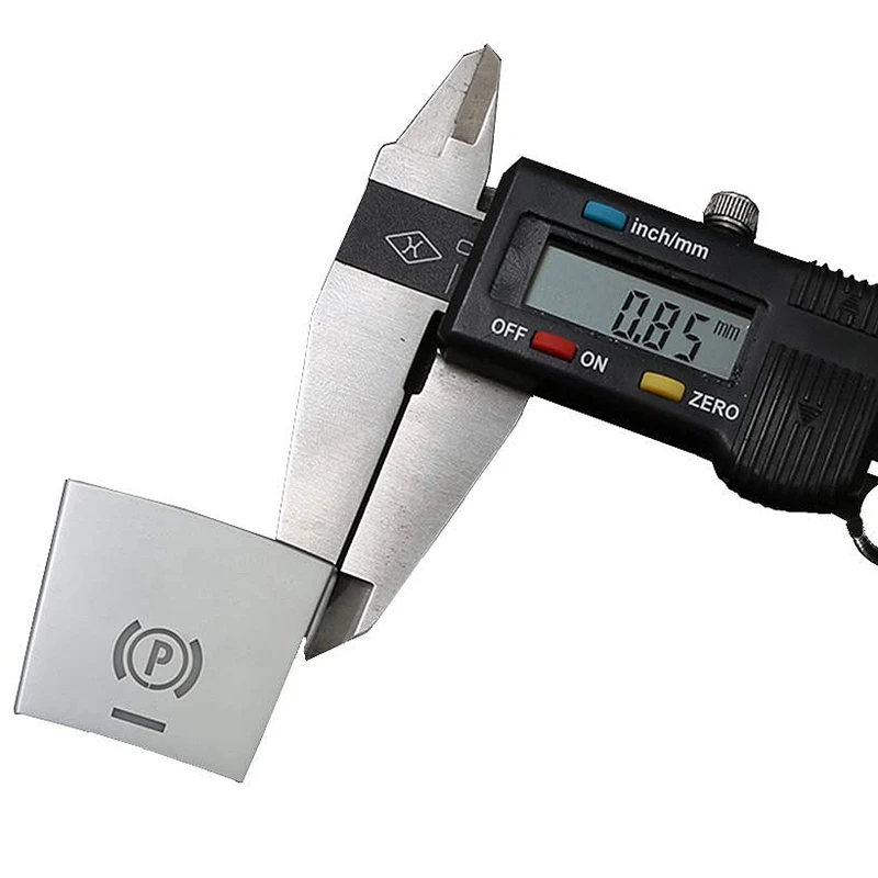 Хромированная декоративная крышка кнопки электронного ручного тормоза ABS для BMW