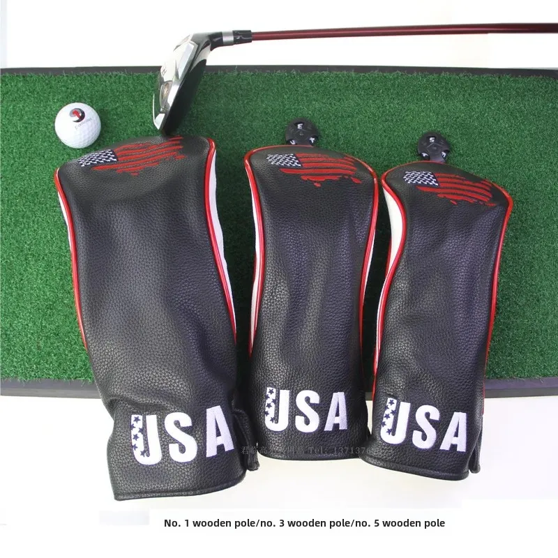 Водонепроницаемый чехол для вала клюшки гольфа из искусственной кожи защитный