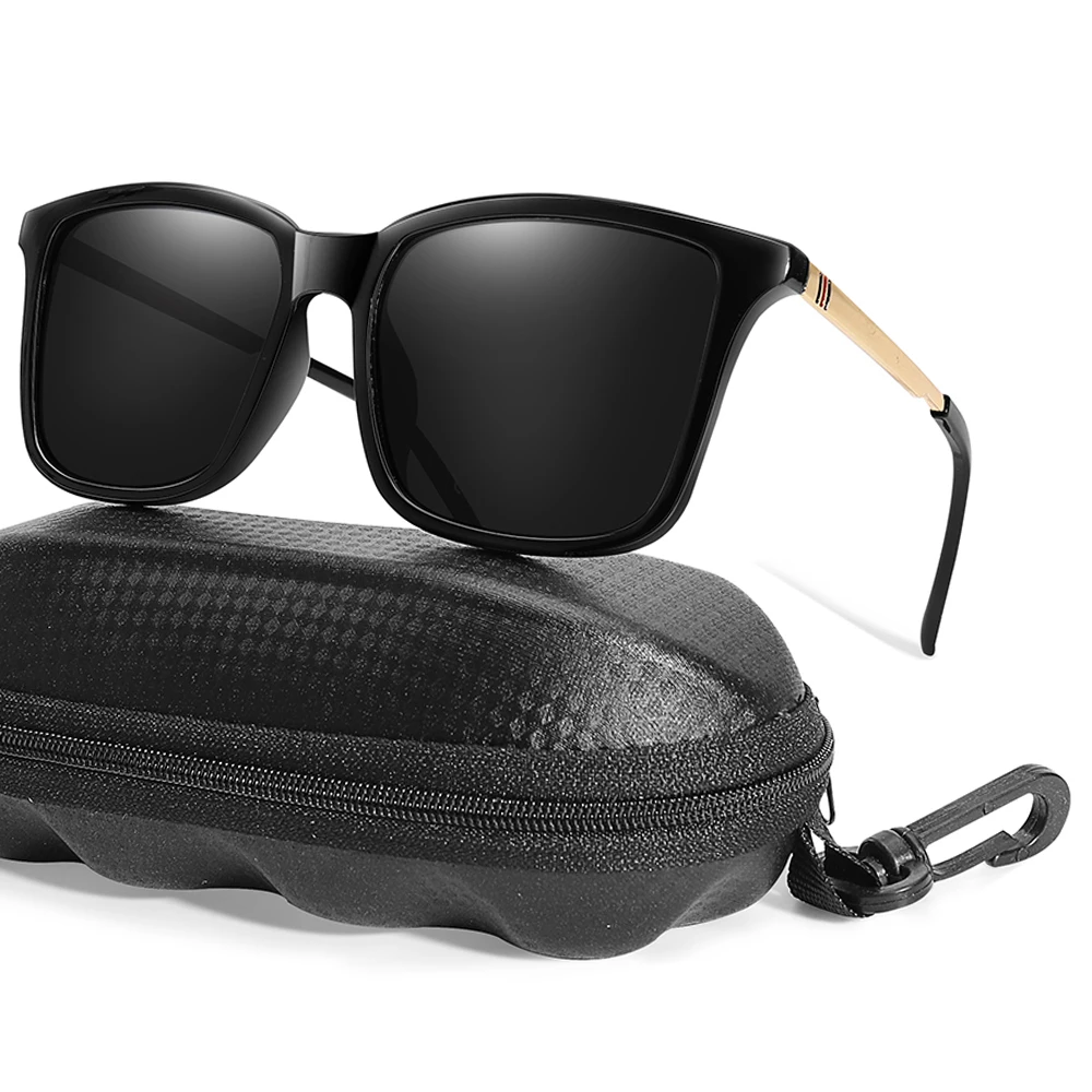 

Men Korea Big Frame Sunglasses Polarized Sunglasses Men Driving Camping Hiking Fishing Sun Glasses Outdoor Sports UV400 Eyewear