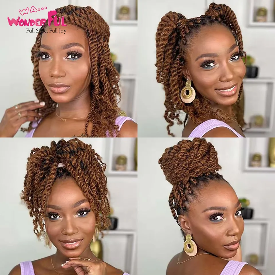 Замечательные бразильские волосы Remy афро курчавые 100% человеческие коричневые