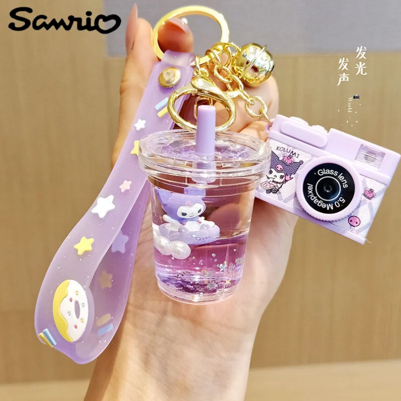 

Sanrio New anime peripheral cartoon cute Hello Kitty cinnamon roll my Melody key chain pendant creative key chain gift wholesale