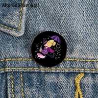 not princess i m witch girl pin custom brooches shirt lapel teacher bag backpacks badge cartoon gift brooches pins for women