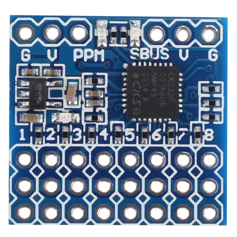 

8CH PWM PPM SBUS преобразователь сигнала, преобразователь входного напряжения 3,3-20 в для радиоуправляемый самолет, Квадрокоптер
