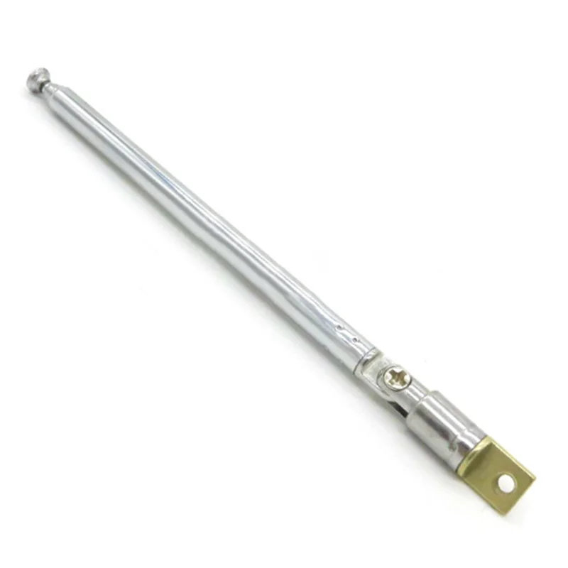 

5 Section Replacement Telescopic Aerial Antenna TV Radio DAB AM/FM Universal Telescopic Aerial Antenna Rod Antenna Radio Tools