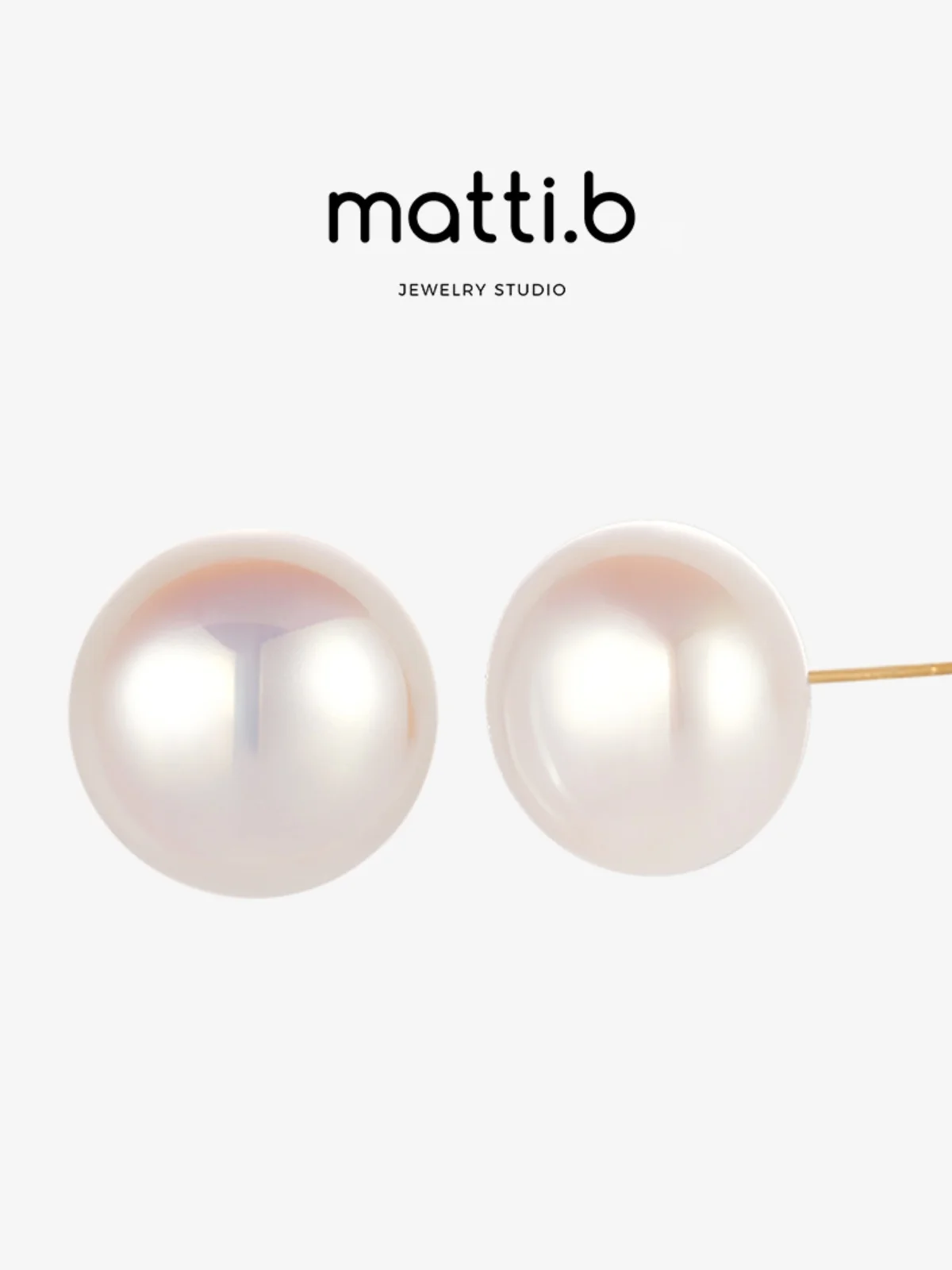 Mattib медный сплав имитация жемчуга белые модные плоские круглые сильные легкие