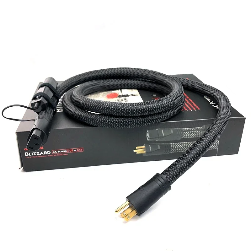 Шнур питания Blizzard вилка стандарта США/ЕС высокочистотный настоящий