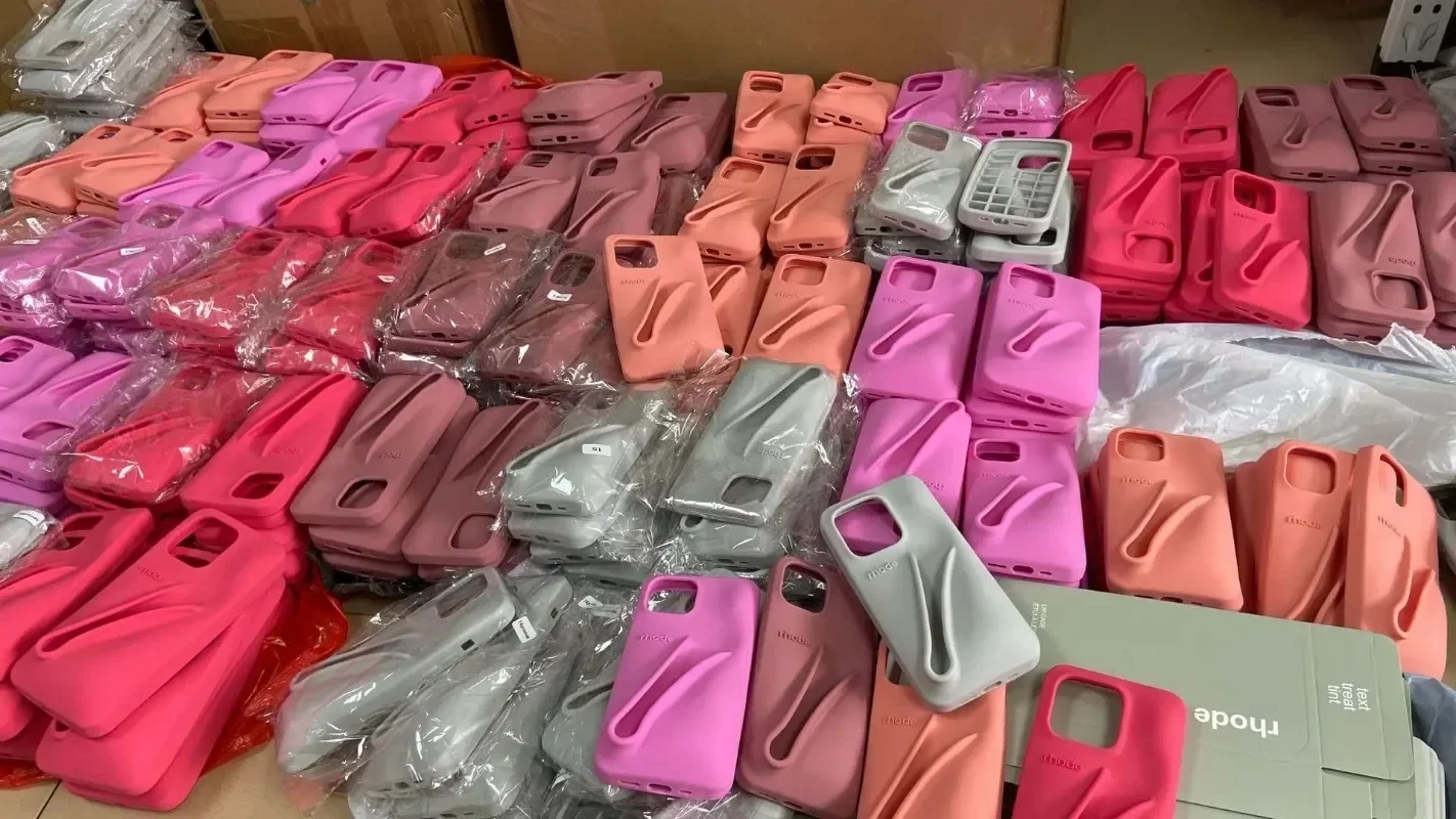 Высококачественный Модный Чехол Для Телефона Rhod 1:1 Подарочная Коробка