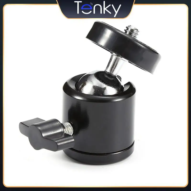 

1/4 Screw Mini Tripod Ball Head For Tripod 1/4 Screw For Flash Holder For DSLR Camera Accessories 360 Swivel Bracket Holder