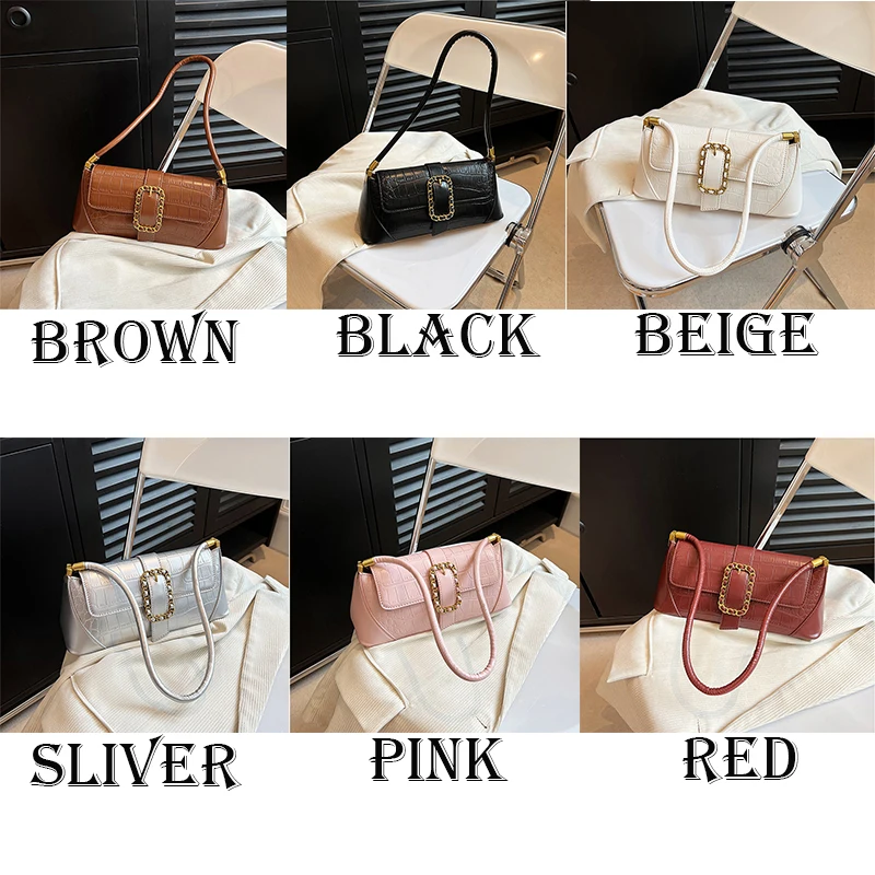 Women Stone Pattern Shoulder Bag Retro Classic Purse Clutch Shoulder Tote HandBag with Zipper Closure For Women