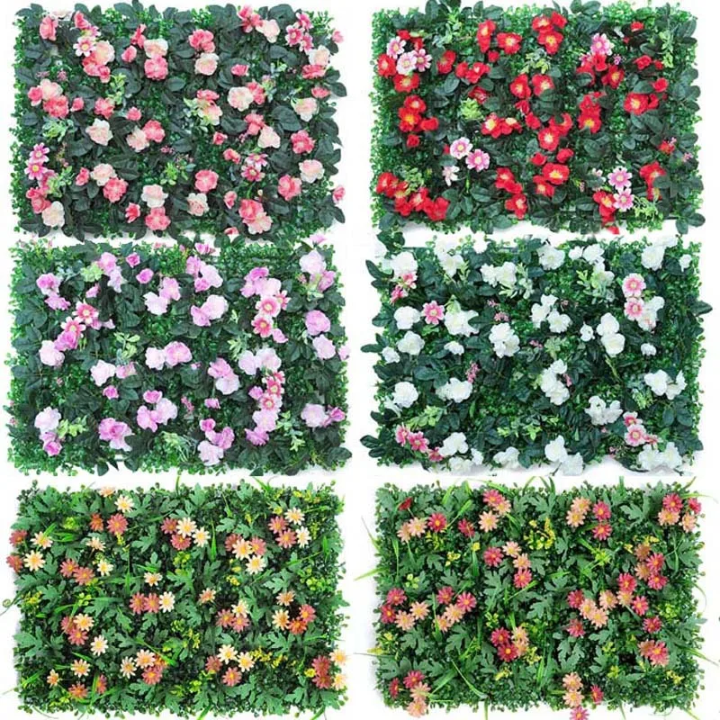 

Simulation Plant Background Wall Plastic Lawn Green Plant Door Shop Recruitment Image Wall Simulation Flower Wall Decoration